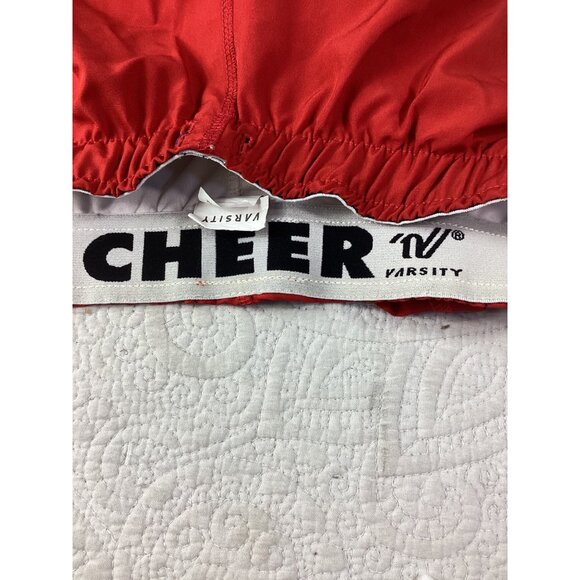 Varsity Cheer Red Athletic Shorts Womens Small Polyester/Spandex Blend*EUC - Picture 4 of 5